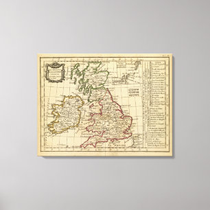 Lienzo Inglaterra, Escocia, Irlanda