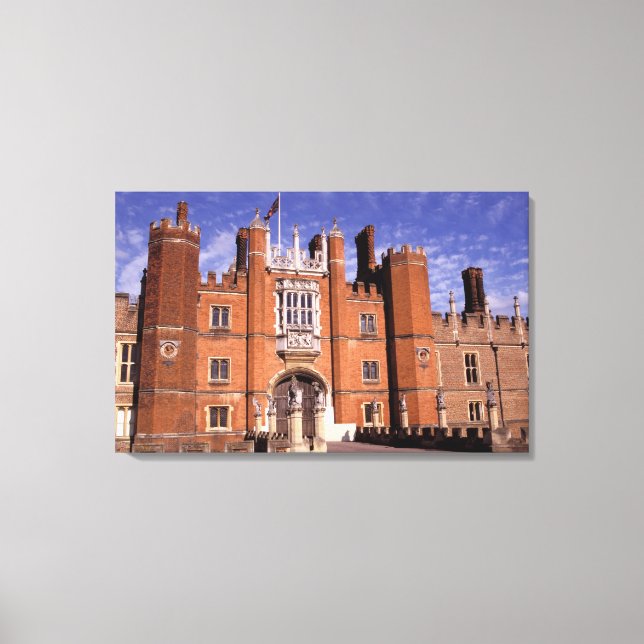 Lienzo Inglaterra, Surrey, Palacio de Hampton Court. 3 (Anverso)
