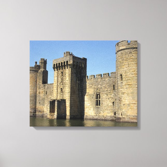 Lienzo Inglaterra, Sussex, Castillo Bodiam. (Anverso)