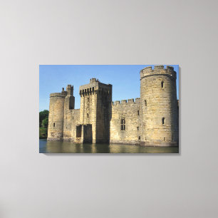 Lienzo Inglaterra, Sussex, Castillo Bodiam.