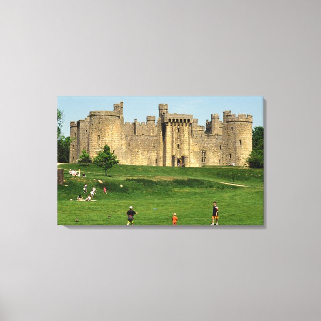Lienzo Inglaterra, Sussex, Castillo Bodiam. 2 (Anverso)