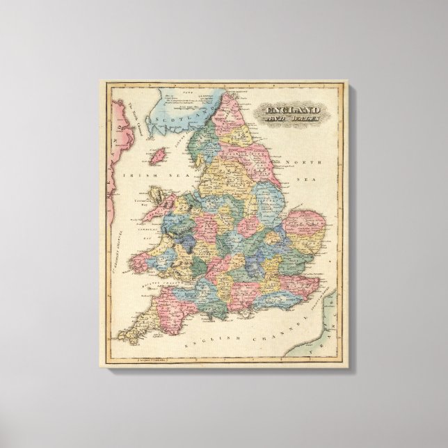 Lienzo Inglaterra y Gales 4 (Anverso)