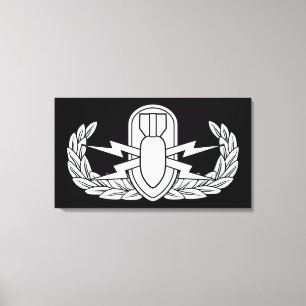 Lienzo Insignia del EOD