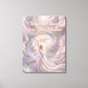 Lienzo Inspiración Espiritual Pasteles Suaves Femenino