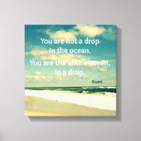 INSPIRADORA CITA DEL OCÉANO RUMI FOTO ART