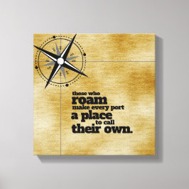 Lienzo Inspiradores los que andan...