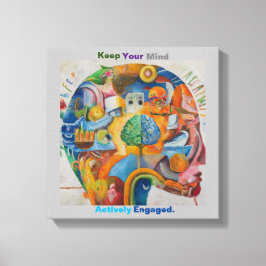 Lienzo Inspirational Canvas Art for Motivated Living