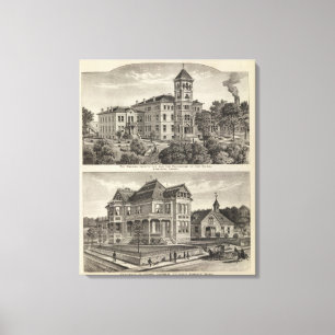 Lienzo Instituto de Kansas para la educación de las