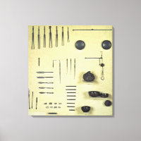 Instrumentos del funda de un oculista, de Reims