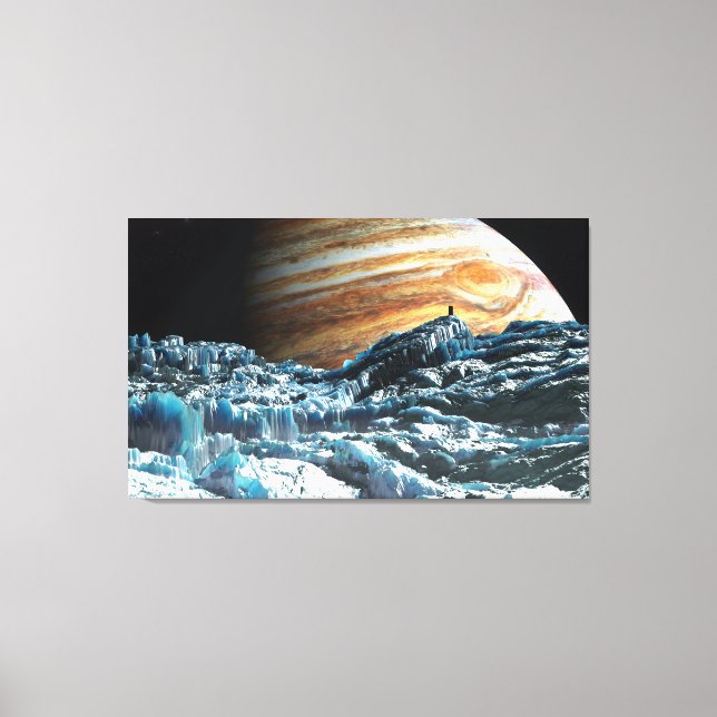 Lienzo Intento de no aterrizar (Anverso)