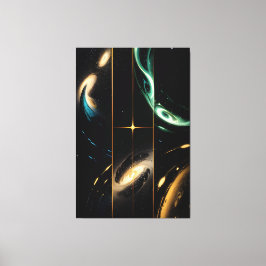 Lienzo Interconnected Universes