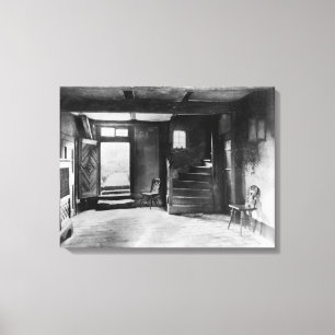 Lienzo Interior de la casa de Johann Sebastian Bach