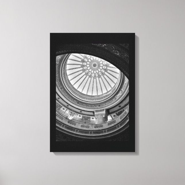 Lienzo Interior de la mezquita Al Haram (Anverso)