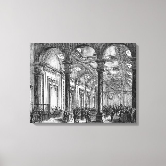 Lienzo Interior de Lloyd's de Londres (Anverso)