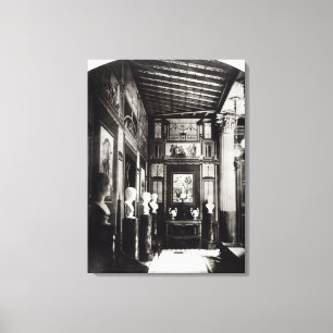 Lienzo Interior de Palais Pompeian de príncipe Napoleon