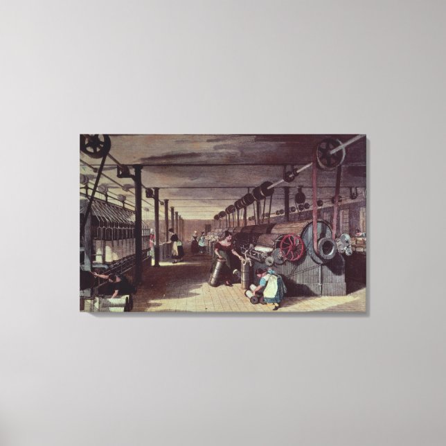 Lienzo Interior de un molino (Anverso)