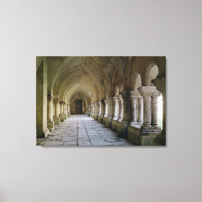 Lienzo Interior del claustro (Anverso)