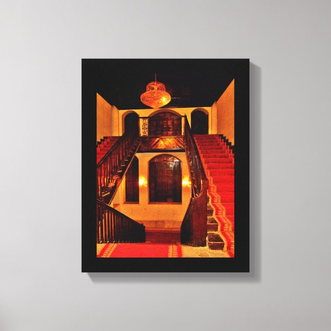 Lienzo Interior del Palacio Shubra (Anverso)