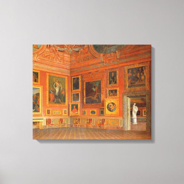 Lienzo Interior en el Palacio Medici (Anverso)