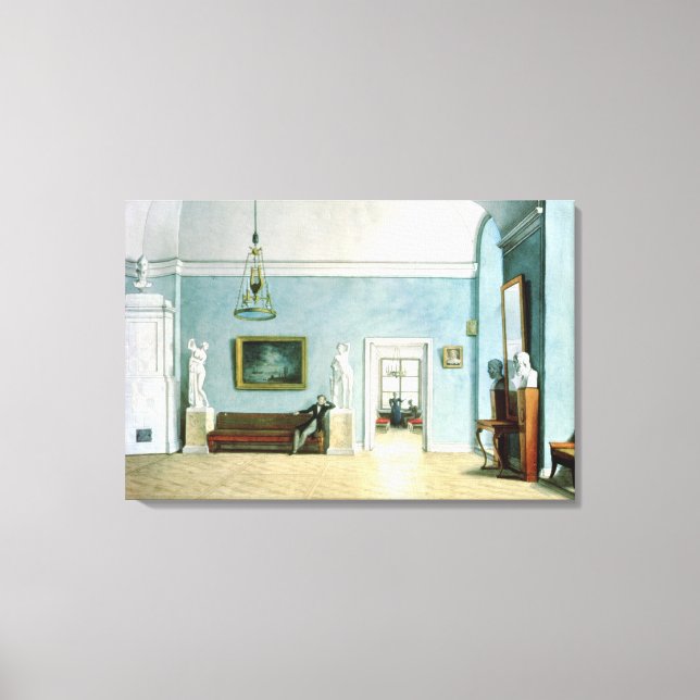 Lienzo Interior neoclásico, c.1820 (Anverso)