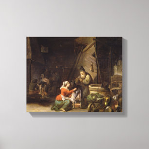 Lienzo Interior rústico