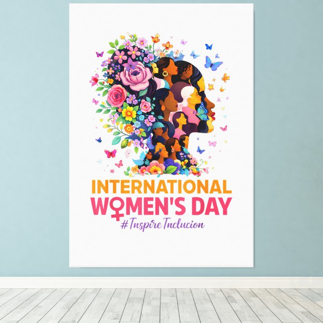 Lienzo International Women's Day (Insitu (piso de madera))