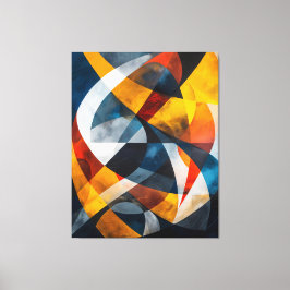 Lienzo Intersecting Currents of Light