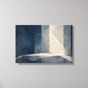 Lienzo Intervalo Azul — Aurema (Paisaje)