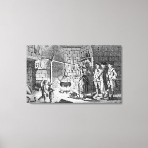 Lienzo Introducción del Dr. Samuel Johnson a una montañ