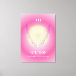 Lienzo Intuición Angel Number Aura Print 111