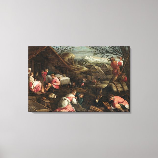 Lienzo Invierno (Anverso)