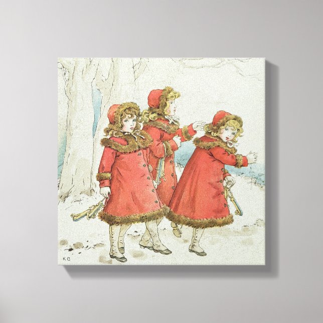 Lienzo Invierno de Abril Libro de Tunes, 1900 (Anverso)