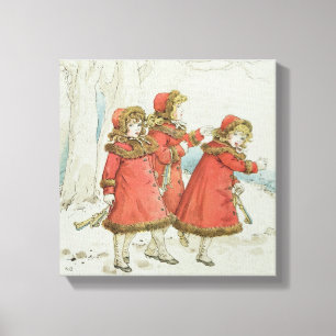 Lienzo Invierno de Abril Libro de Tunes, 1900