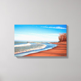 Lienzo Invierno de Presque Isle