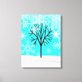 Lienzo Invierno - Las Cuatro Estaciones