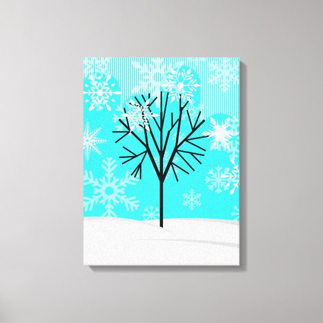 Lienzo Invierno - Las Cuatro Estaciones (Anverso)