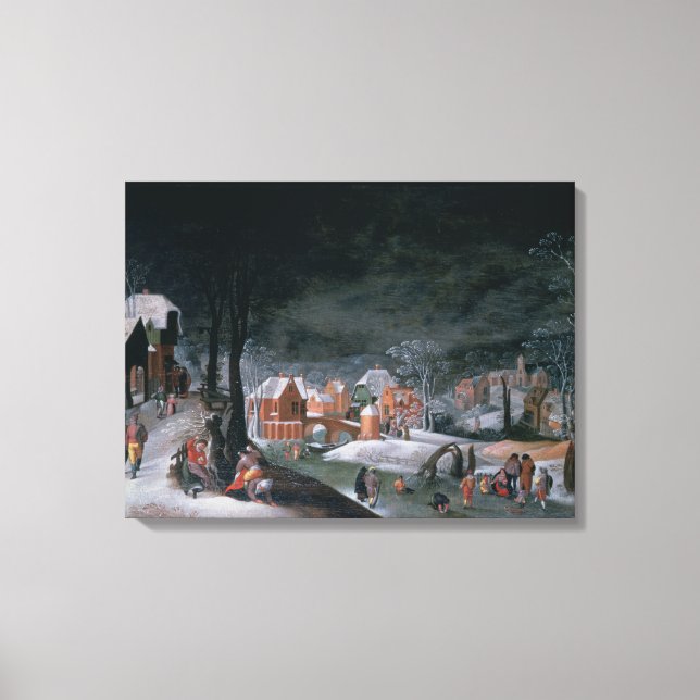 Lienzo Invierno (petróleo en panel) (véanse también 16690 (Anverso)
