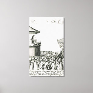 Lienzo Invitación del nacimiento del hijo de Carlos I