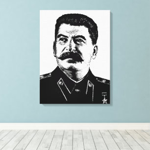 Lienzo Iósif Stalin, URSS, CCCP, Unión Soviética, Comunis