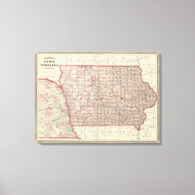 Lienzo Iowa y Nebraska 2 (Anverso)
