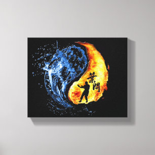 Lienzo Ip Man Wing Chun (Yin Yang)