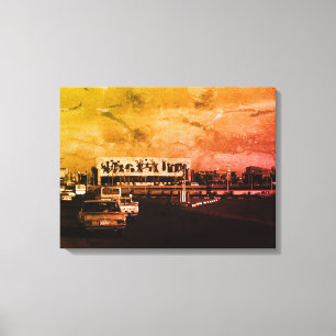 Lienzo Irak vintage Bagdad Plaza Tahrir