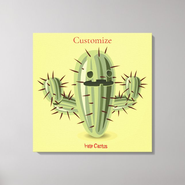 Lienzo Irate Cactus Thunder_Cove (Anverso)