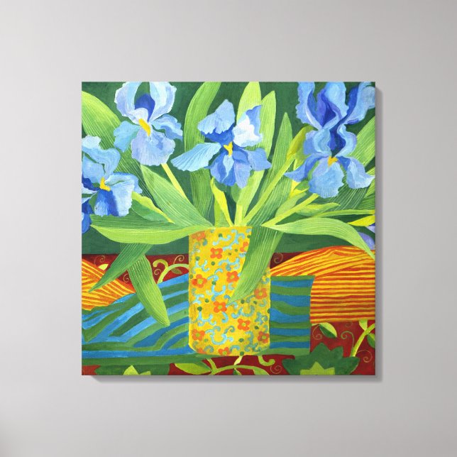 Lienzo Iris 2014 (Anverso)