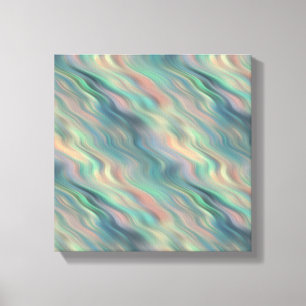 Lienzo Iris azul textura ondulada