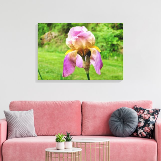 Lienzo Iris con barba (Insitu (Sala de estar))