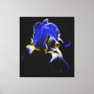 Lienzo Iris morado