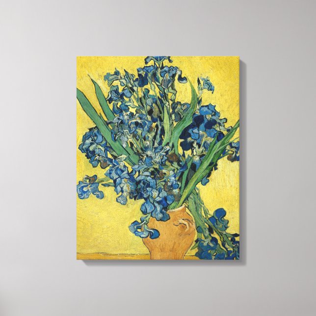 Lienzo Irises - Bella Artes Vincent van Gogh (Anverso)