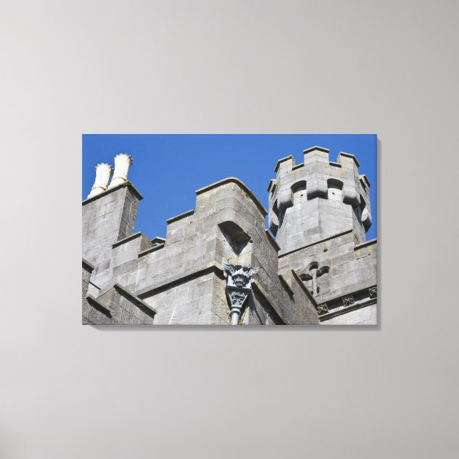 Lienzo Irlanda, Condado de Kilkenny, castillo medieval. (Anverso)