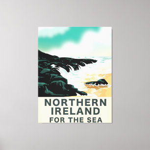 Lienzo Irlanda del Norte para el mar